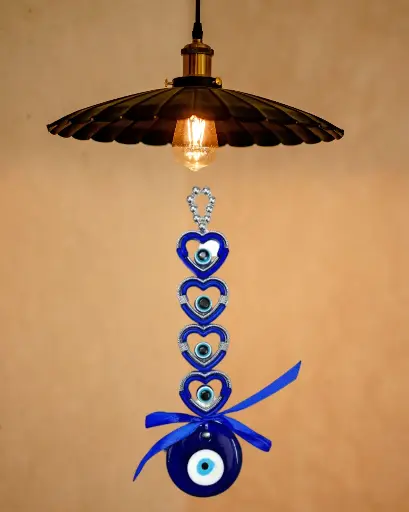 Evil Eye Hanging Amulet – Protective Blue Nazar Charm
