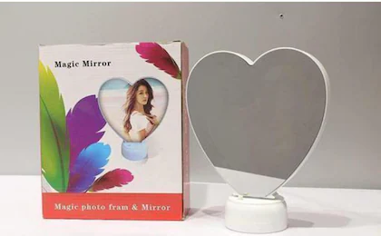 Heart Shape Maggic Mirror