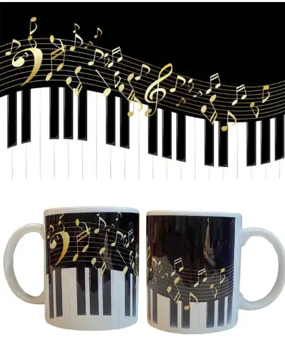 Piano Printed Mug