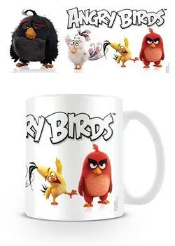 Angry Birds Cartoon Character Sublimation Mug - Fun and Vibrant Designs for Every Fan