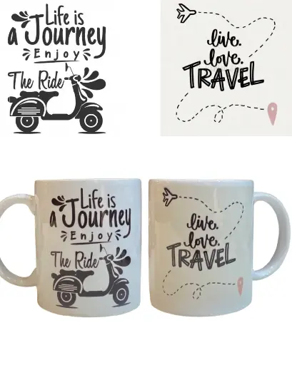 Coffee Mug  For Travel Lovers